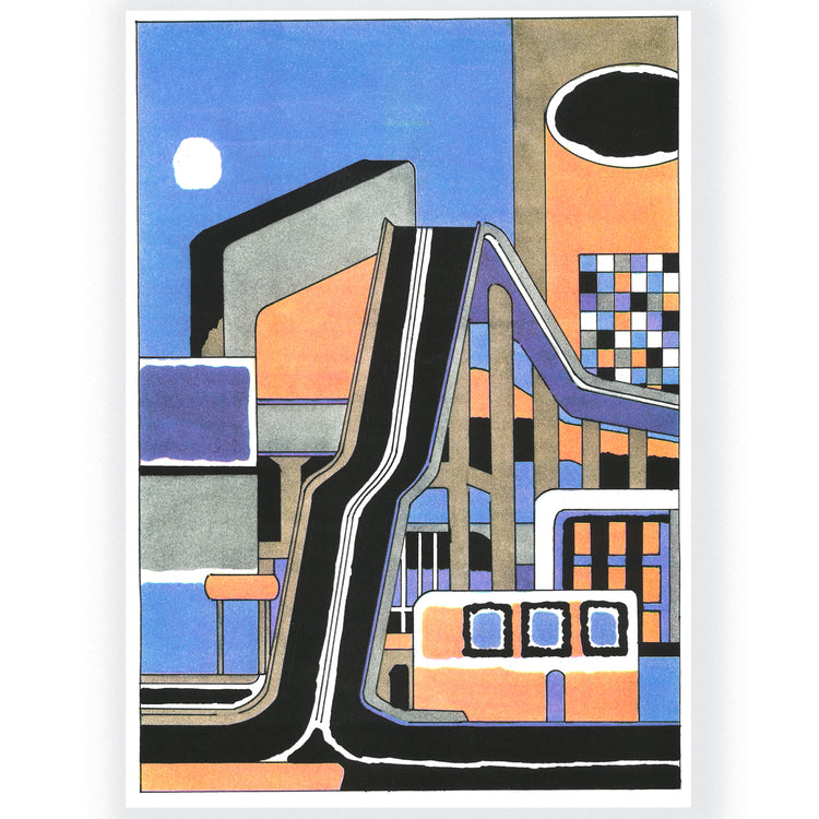 Marco Quadri - Plakat "Cityscape II"