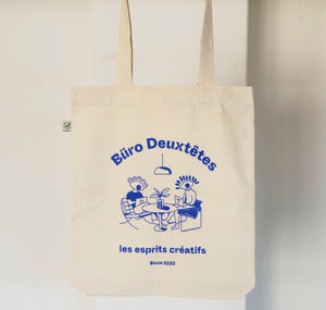 Büro Deuxtêtes - Tote Bag "les esprits créatifs"