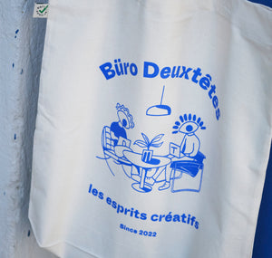 Büro Deuxtêtes - Tote Bag "les esprits créatifs"