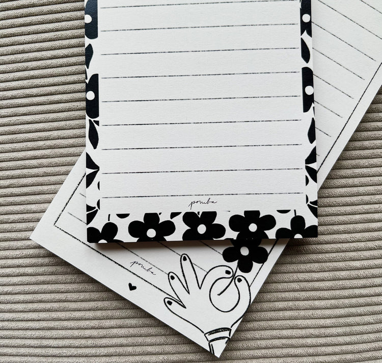 Pomba - To-do Block „Flower“