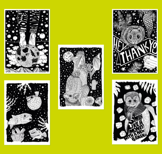 GINNY - Set di cartoline 