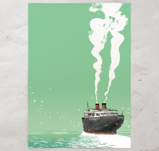 Jared Muralt - Plakat "Bon Voyage"
