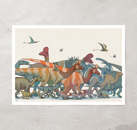 Jared Muralt - Plakat "Dinosaurier 1"