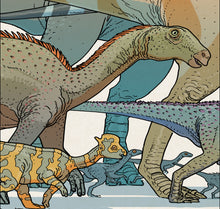 Laden Sie das Bild in den Galerie-Viewer, Jared Muralt - Plakat &quot;Dinosaurier 1&quot;
