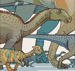 Jared Muralt - Plakat "Dinosaurier 1"