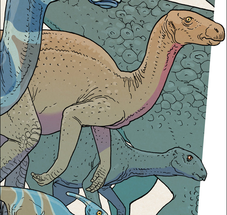 Jared Muralt - Affiche "Dinosaure 1"