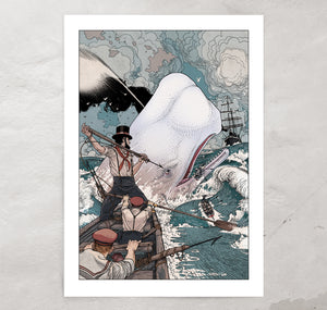 Jared Muralt - Plakat "Moby Dick"