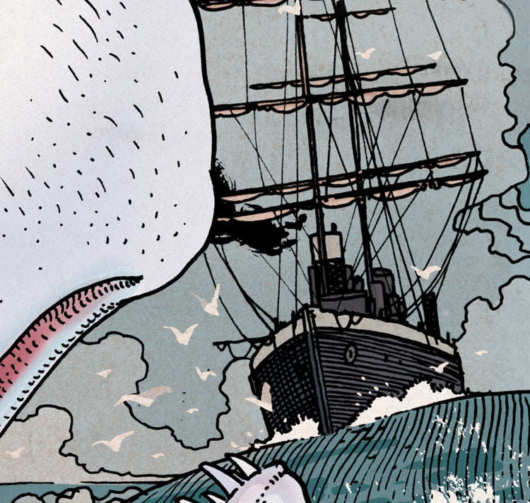 Jared Muralt - Affiche "Moby Dick"