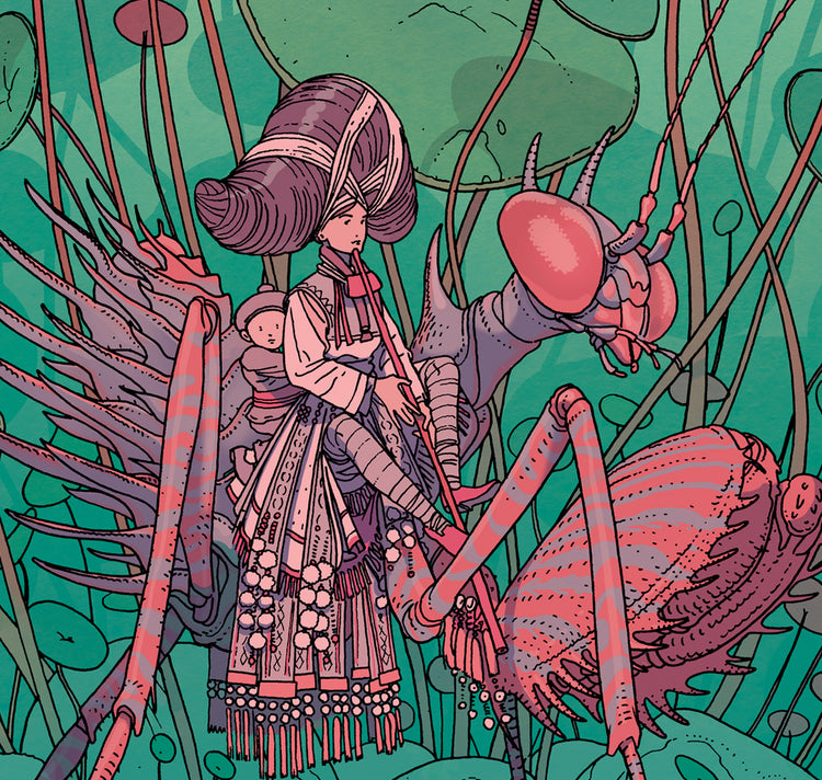 Jared Muralt - Plakat "Buglands - Zula`s Mantis"