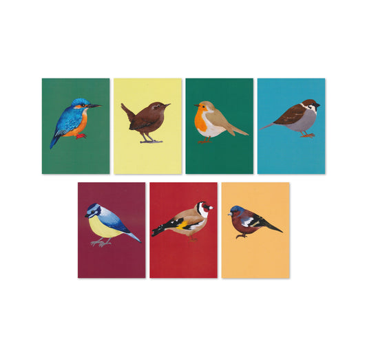 Jolanda Epprecht - Postcard Set "Birds"