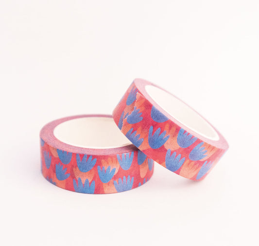 Jolanda Epprecht - Washitatape "Tulipes roses"