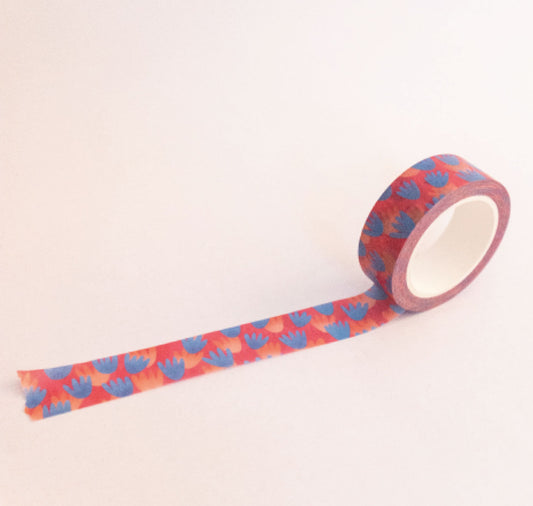 Jolanda Epprecht - Washitatape "Tulipes roses"