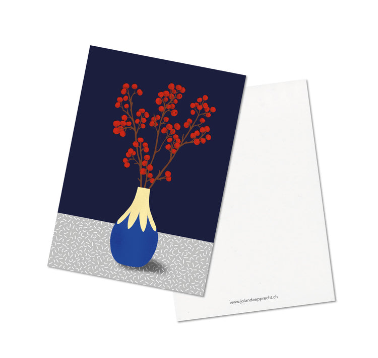 Jolanda Epprecht - Postkartenset "Winterblumen"