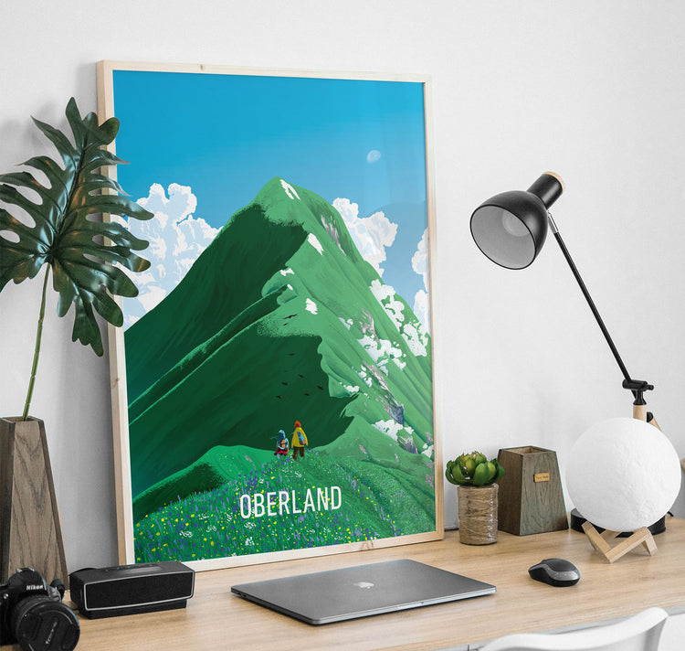 Kaspar Allenbach - Plakat "Oberland Sommer"