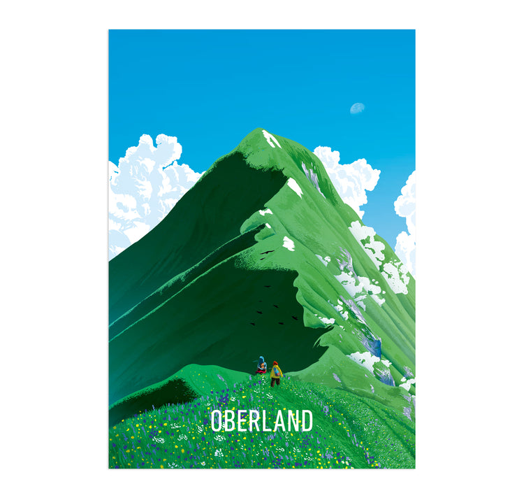 Kaspar Allenbach - Plakat "Oberland Sommer"