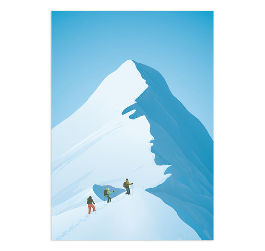 Kaspar Allenbach - Manifesto "Oberland Inverno"