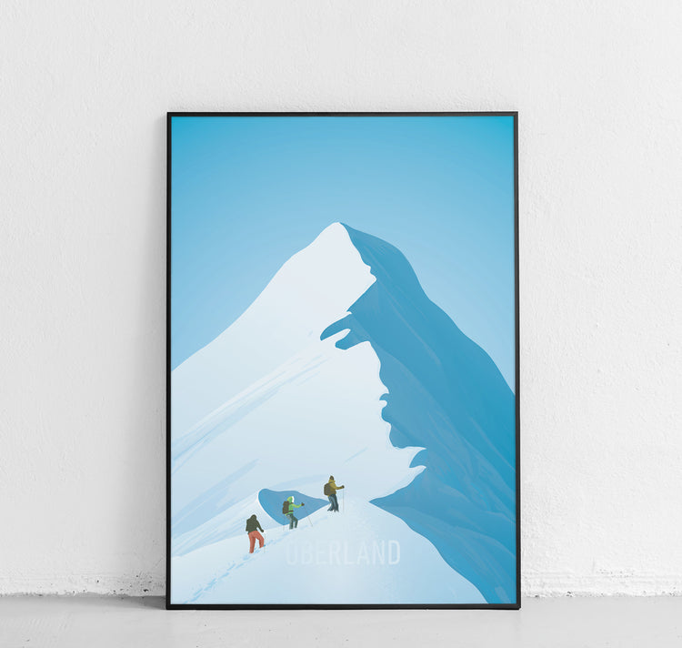 Kaspar Allenbach - Poster "Oberland Winter"