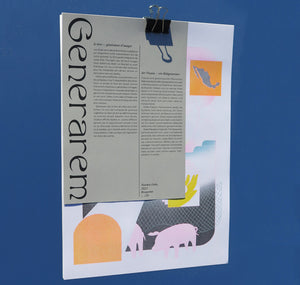 Nickel Bleuciel - Plakatserie "Generarem"
