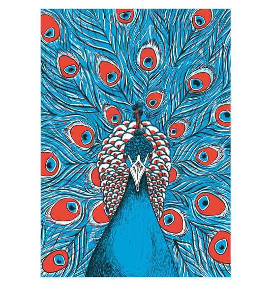 Andrea Peter - Poster "Peacock"