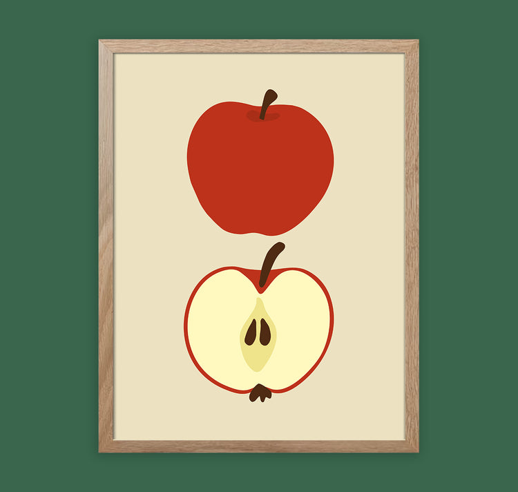 Lisa Voisard - Affiche "Pommes"