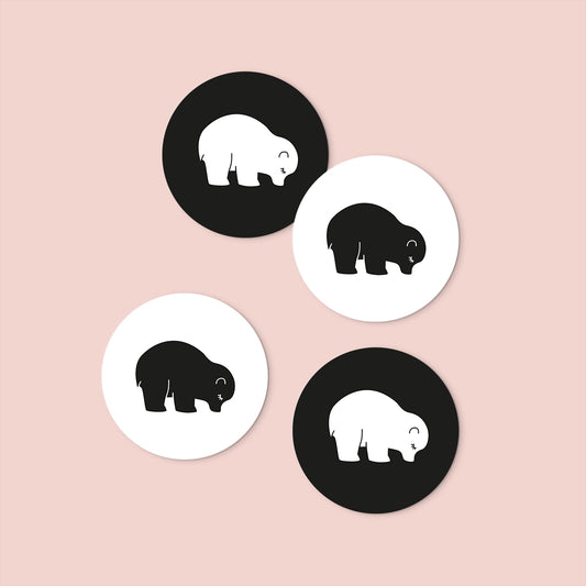 Clarissa Schwarz – Sticker "Bear"