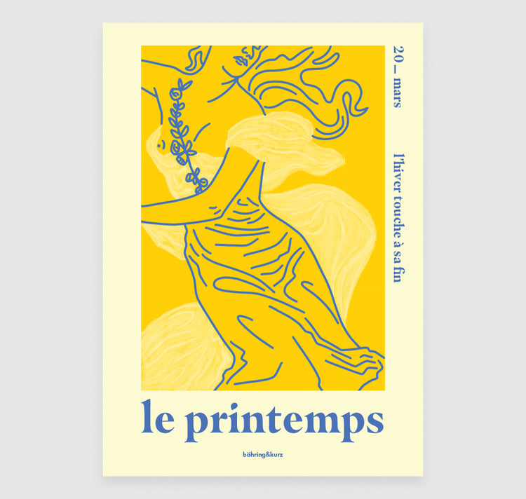 STILLWAVY - Affiche "Le Printemps" 