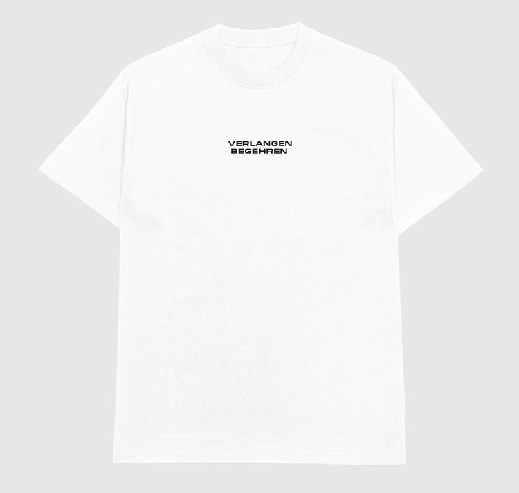STILLWAVY - T-Shirt "Verlangen & Begehren" (weiss)