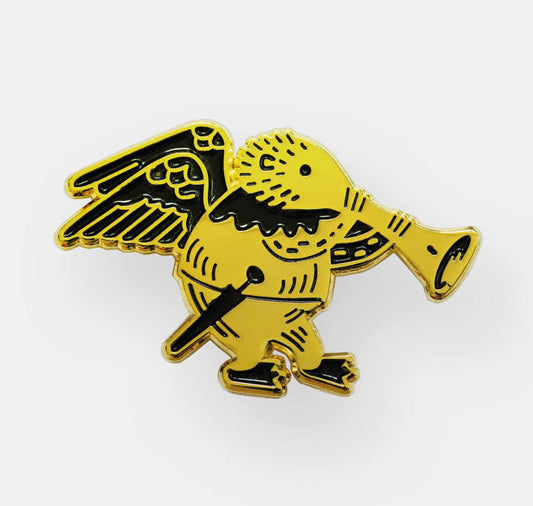 Takelwerk - Pin "Trompeter Messing/Gold"
