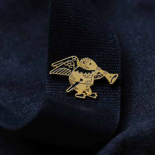 Takelwerk - Pin "Trompeter Messing/Gold"
