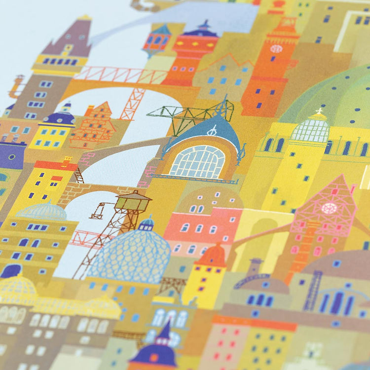 Gréement - Affiche "Flying City"