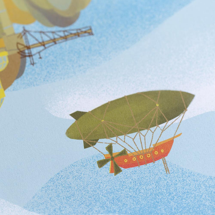 Gréement - Affiche "Flying City"