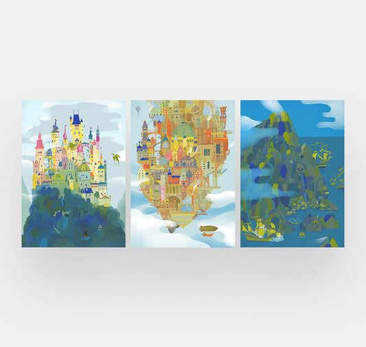 Takelwerk - Postkartenset "Märchen"