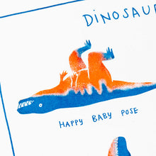 Carica l&#39;immagine nel visualizzatore di Gallery, Takelwerk - Plakat &quot;Dinosaurier Yoga&quot;
