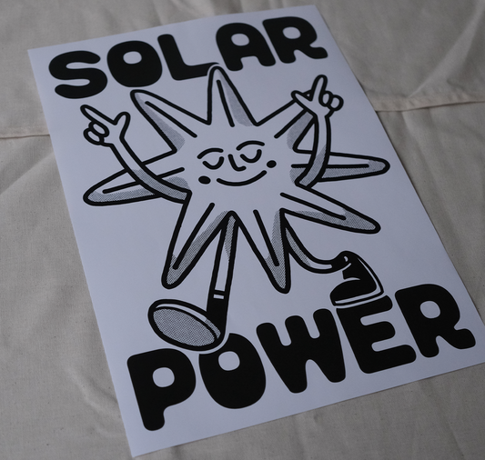 Talinolou - Poster "Energia solare"