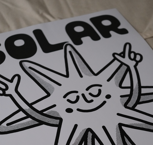 Talinolou - Plakat "Solar Power"