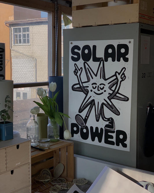 Talinolou - Plakat "SOLAR POWER"