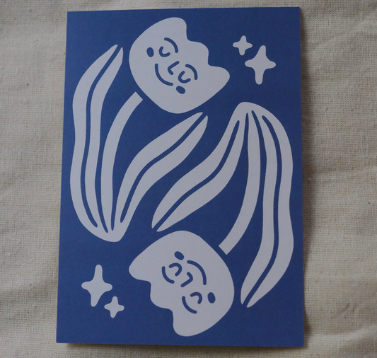 Talinolou - Postkarte "Flowers"