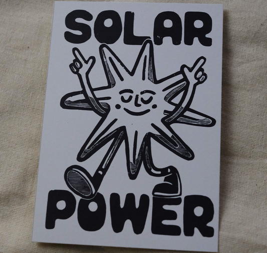 Talinolou - Postcard "Solar Power"