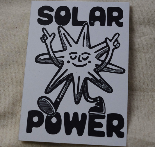 Talinolou - Postkarte "Solar Power"