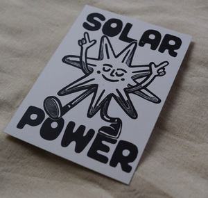 Talinolou - Carte Postale "Energie Solaire"