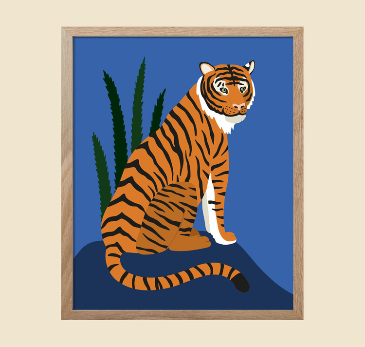 Lisa Voisard - Affiche "Tigre"