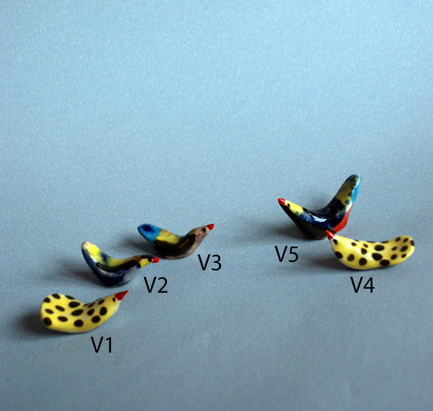 TIGRE Y YO - Keramikfiguren "los canarios"