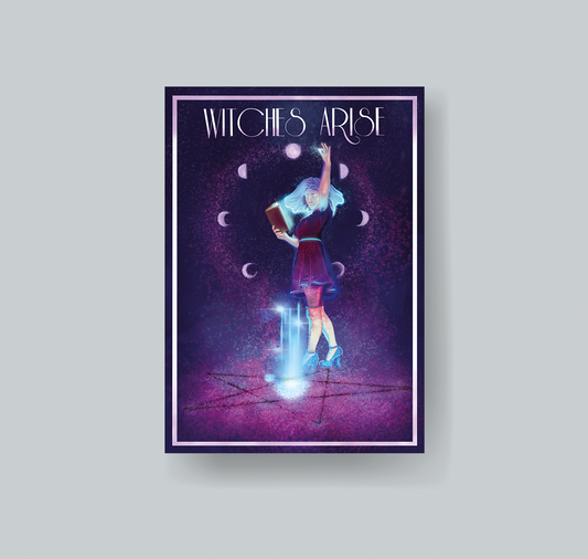 Valerie Umbricht - Postkarte "witches arise"