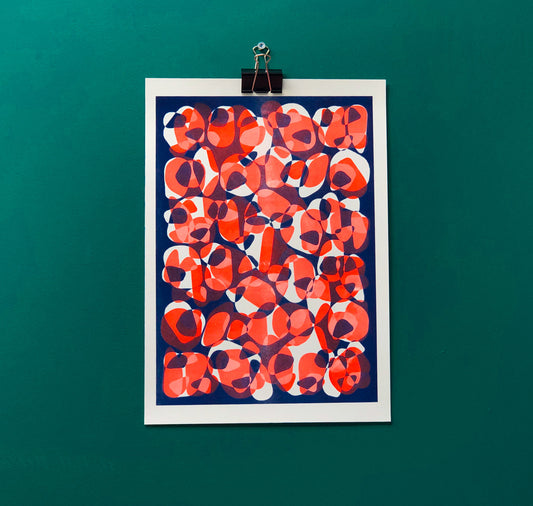 Aline Meier - Plakat "OVER ME"